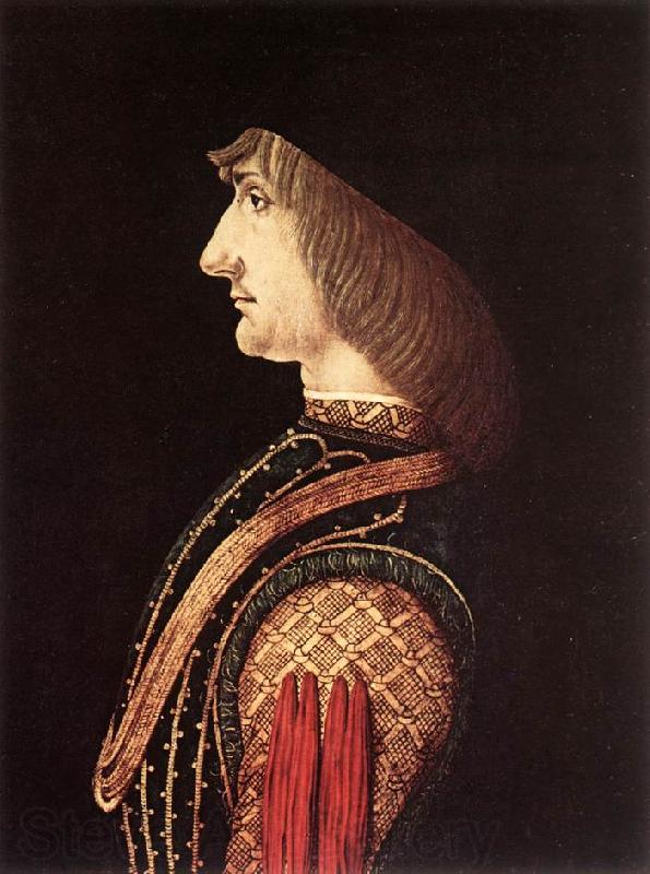 PREDIS, Ambrogio de Portrait of a Man ate France oil painting art